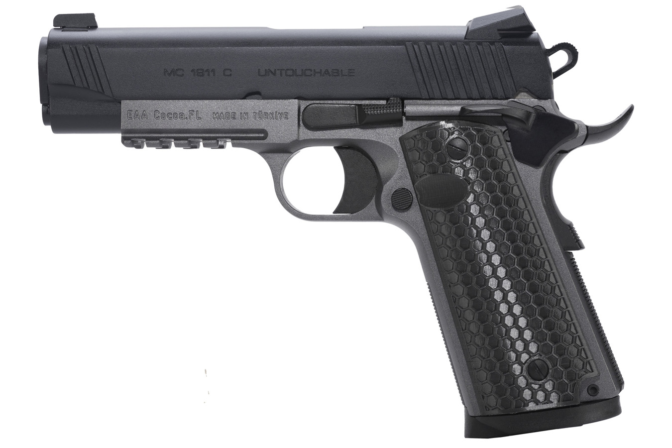 Girsan MC1911 C Untouchable 9mm Semi Auto Pistol with Two Tone Finish
