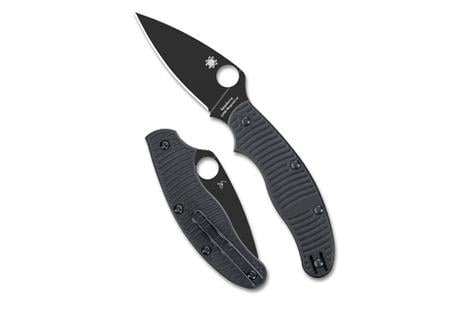 SPYDERCO UK PENKNIFE SALT BLK 2.95