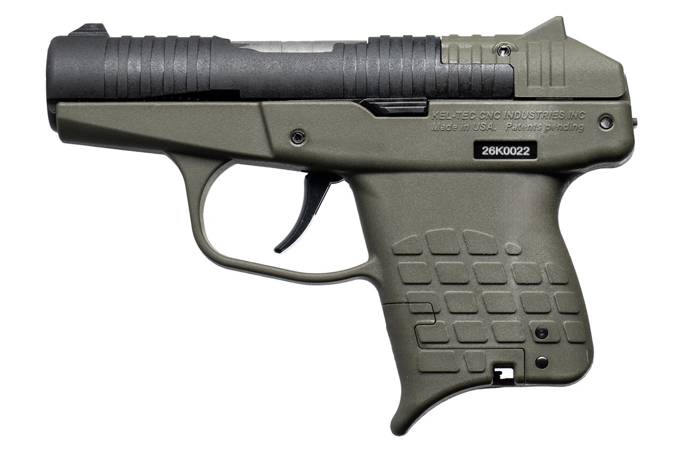 Kel-Tec PR-3AT 380 ACP Semi Auto Pistol ODG (10 Round Model)