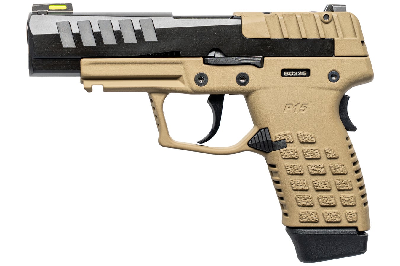 Kel-Tec P15 9mm Semi Auto Hangun FDE (Ca Compliant)