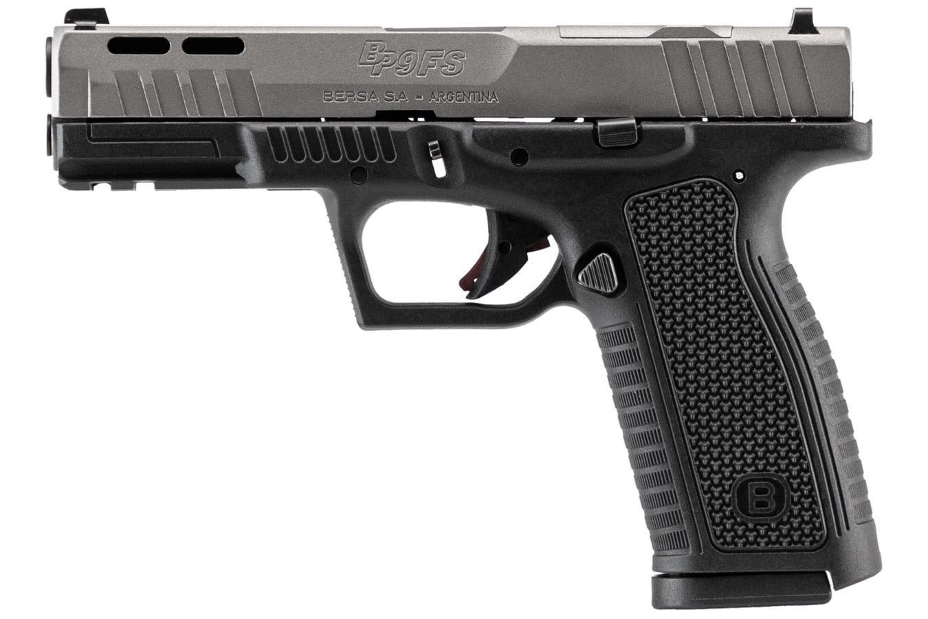 Bersa BP9 9mm Pistol Optic Ready Gray/Black Finish
