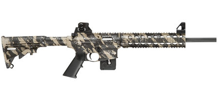 SMITH AND WESSON MP15-22 22 LR Tan and Black Semi-Auto Rimfire Rifle (Compliant)
