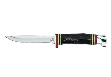 Wrcase 2-Blade Folding Knife and Flask Combo