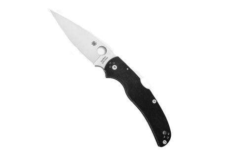 Spyderco 2-Blade Folding Knife and Flask Combo