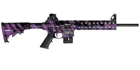 SMITH AND WESSON MP15-22 22 LR Purple Platinum Semi-Auto Rimfire Rifle (Compliant)