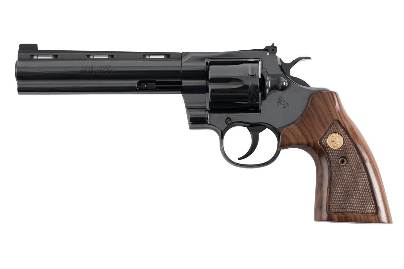 Colt BOA 357 Magnum 6-Shot Blued DA/SA Revolver with 6 Inch Barrel