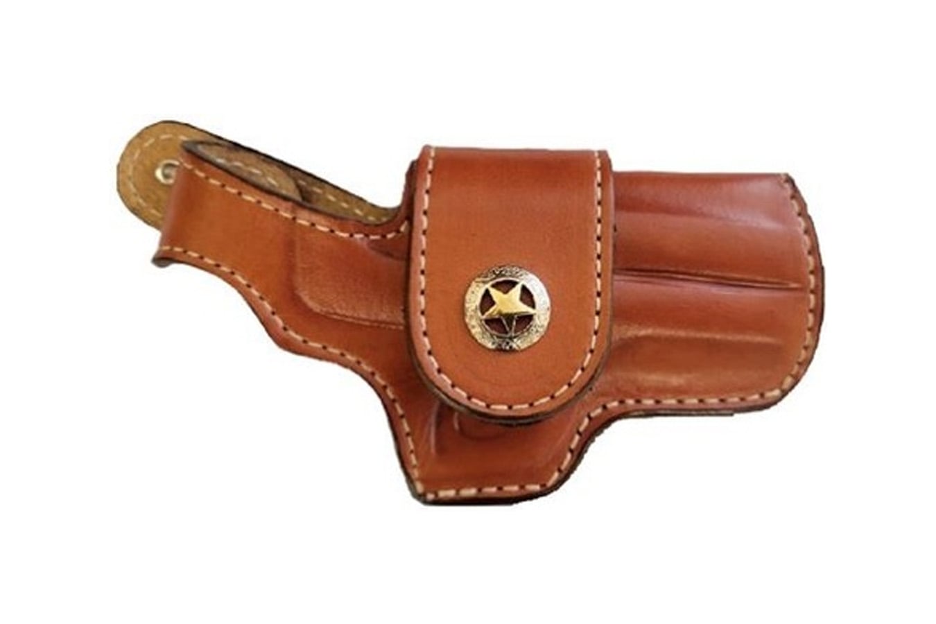 Bond Arms Inc Driving Holster for Derringers – Right Hand – Tan Leather