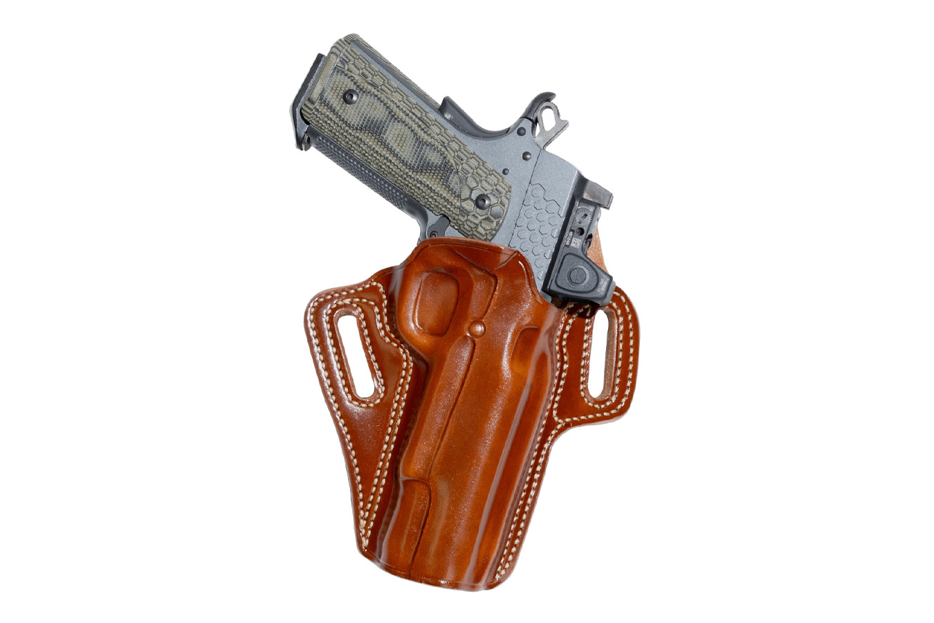 Galco Concealable 2.0 OWB Leather Belt Holster – Right Hand – Tan