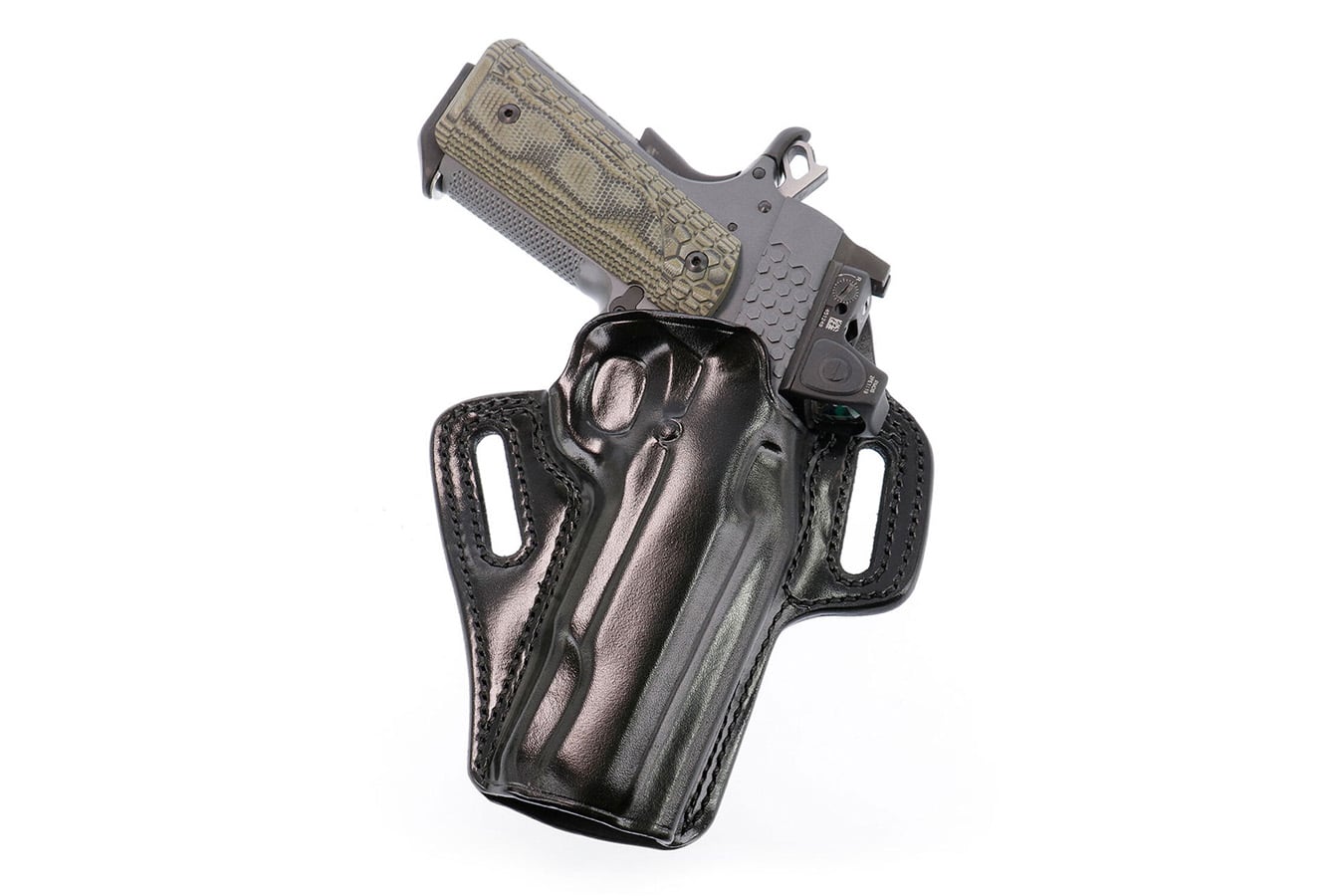 Galco Concealable 2.0 OWB Leather Holster for SIG Sauer  – Right Hand – Black