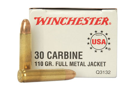 30 CARBINE 110 GR FMJ