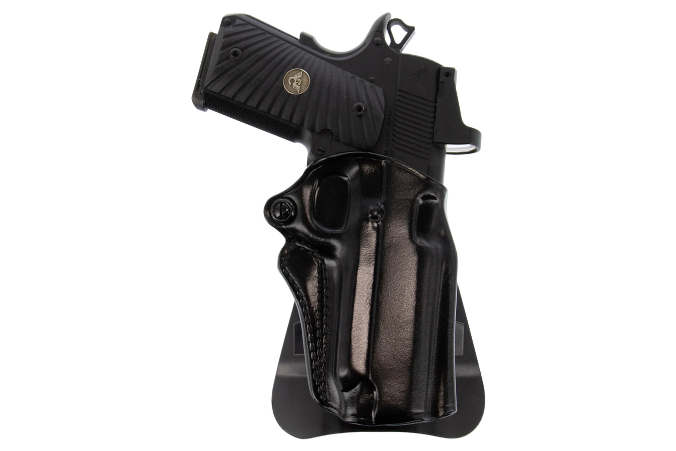 Galco Speed Master 2.0 OWB Leather Holster for Mossberg MC1sc, Ruger Max-9 & S&W M&P Shield – Right Hand – Black