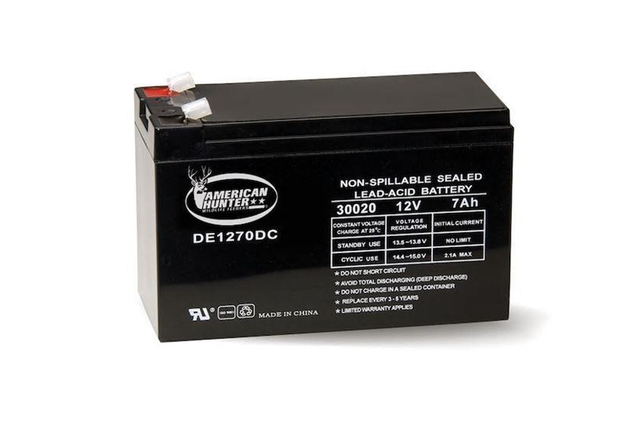 American Hunter 12V 7Ah Rechargeable Battery