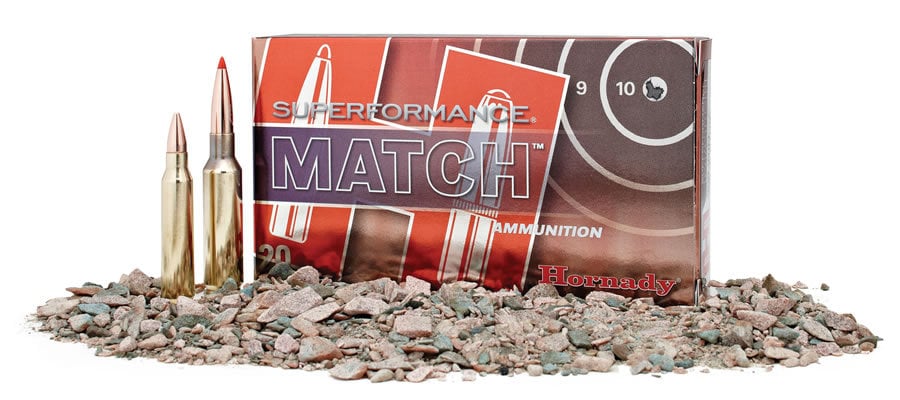 HORNADY 223 REM 75 GR BTHP SUPERFORMANCE MATCH