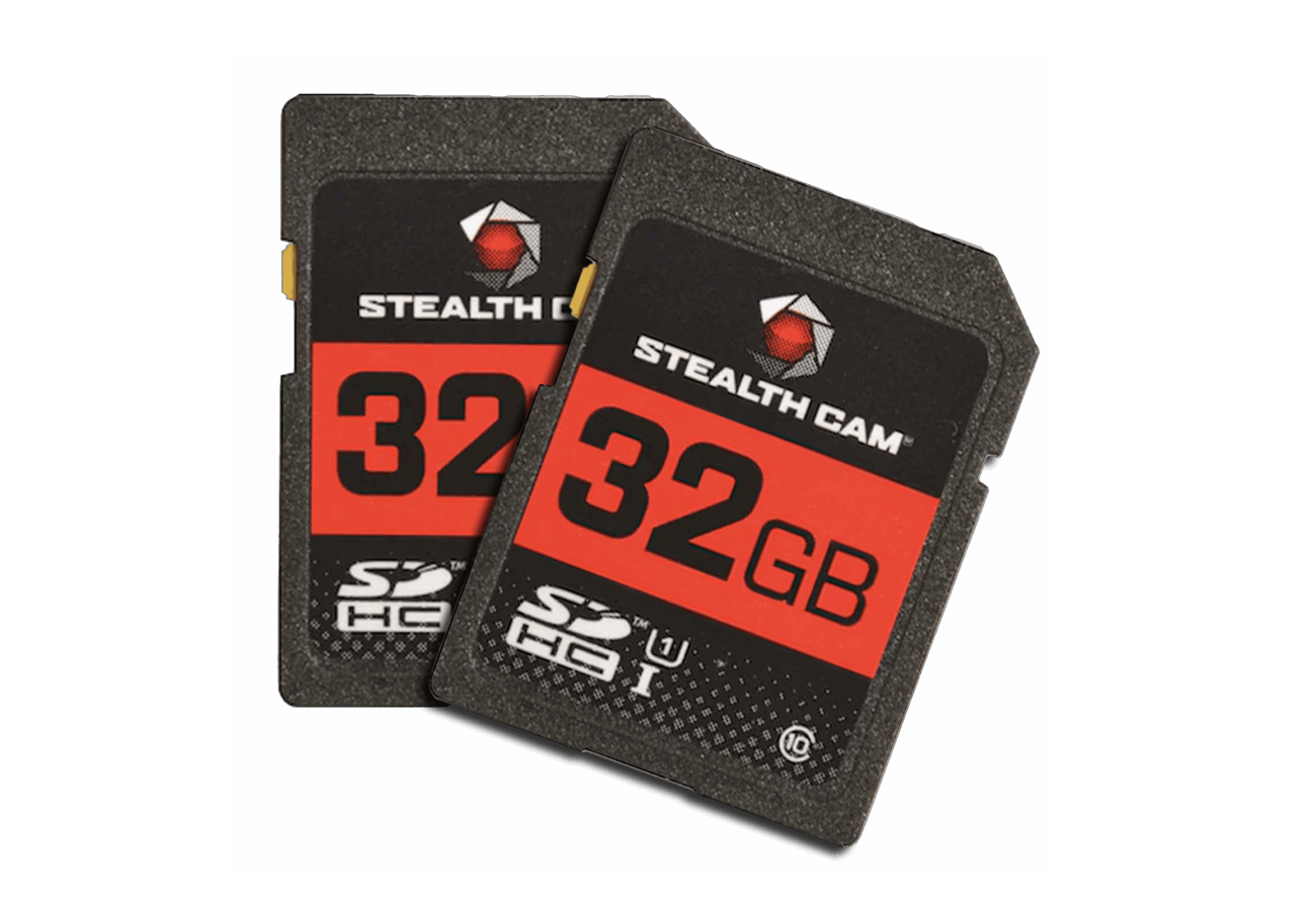 Stealth Cam 32GB Class 10 SDHC Memory Cards – 2 Pack