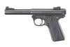 RUGER MARK IV 22/45 22 LR 10+1, 5.50` STAINLESS BULL BARREL, BLUED DRILLED  TAPPED