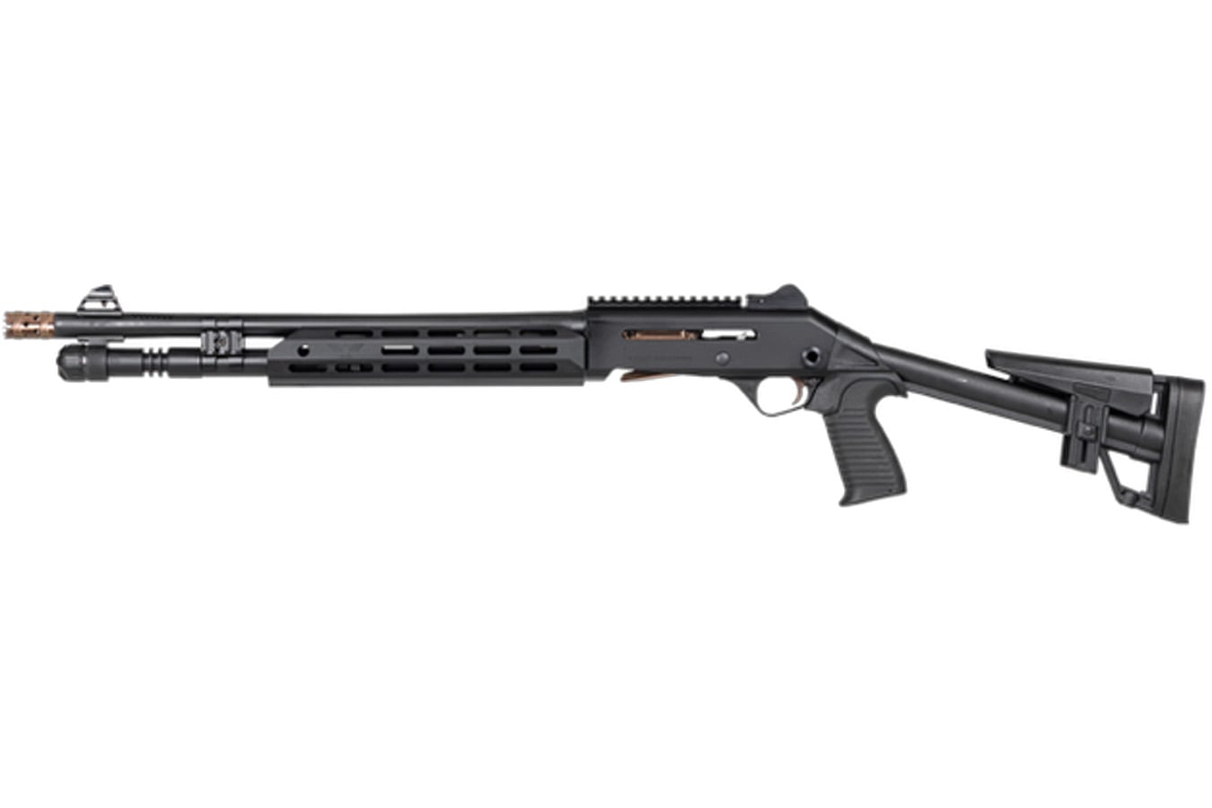 Panzer Arms M4 Speed Pro 12 Gauge Semi Auto Shotgun with Ported Barrel Black