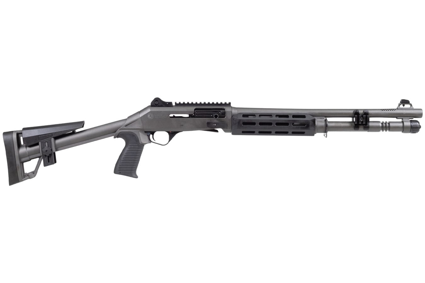 Panzer Arms M4 Speed Pro 12 Gauge Semi Auto Shotgun Black/Gray