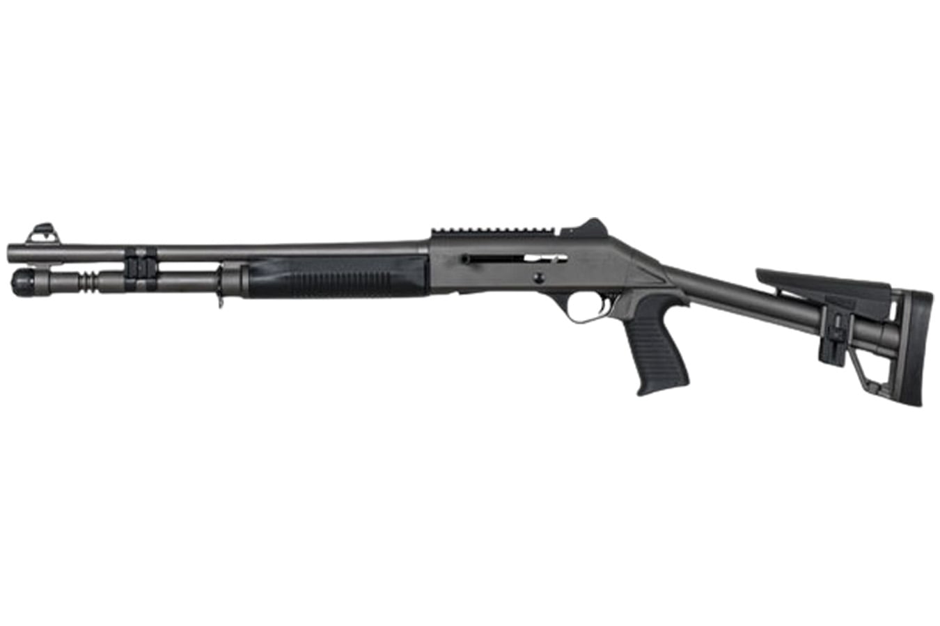 Panzer Arms M4 Tactical 12 Gauge Semi Auto Shotgun Tactical Gray