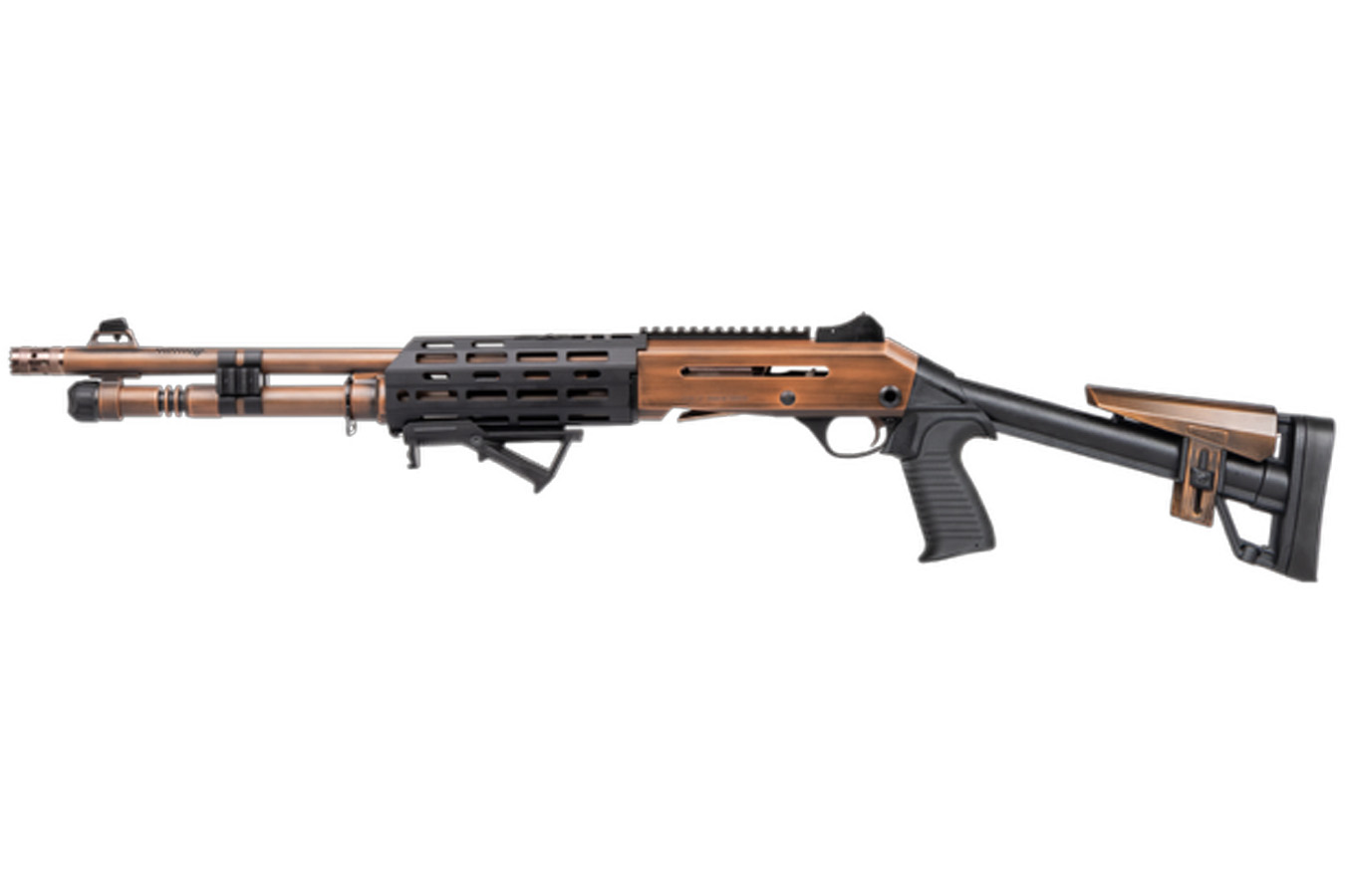 Panzer Arms M4 Pro AI 12 Gauge Semi Auto Shotgun with Ported Barrel Copper