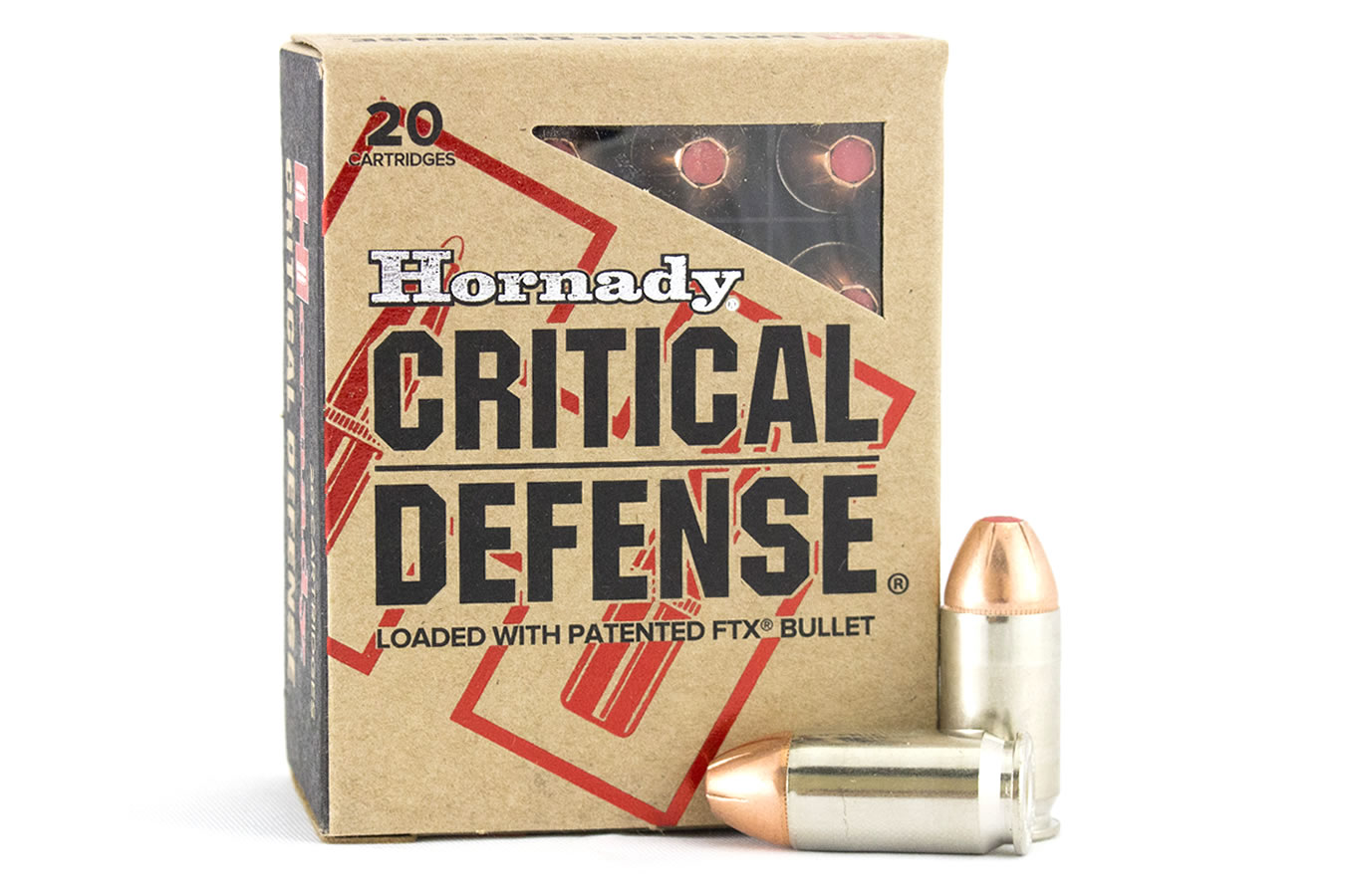 Hornady 45 Auto 185 gr FTX Critical Defense 20/Box ...