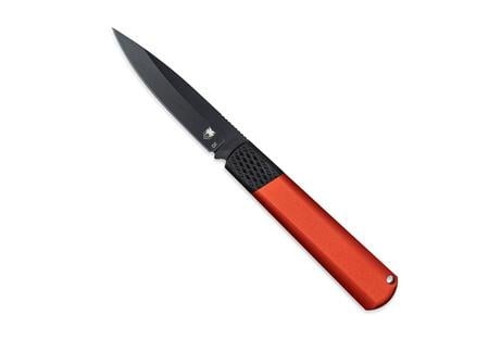 COBRATEC GIDEON HIDDEN RELEASE 3 BLACK/RED ALUMINUM D2 BLADE