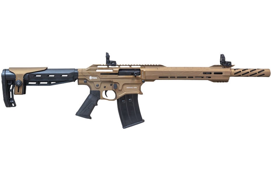 Citadel Boss-25 12 Gauge Semi Auto Shotgun with Bronze Finish (Ca Compliant)