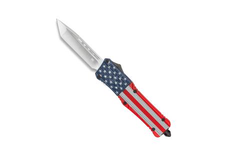 COBRATEC LARGE CTK1 OTF AMERICAN FLAG CRKTE 3 TANTO!