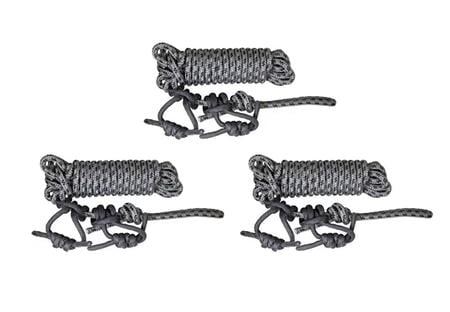 SUMMIT LIFE LINE 30 SAFETY LINE W/DOUBLE PRUSICK KNOT 3PK