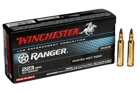 WINCHESTER AMMO 223 Rem 55 gr Soft Point Ranger 20/Box