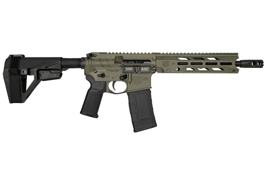 Diamondback DB15 300 Blackout Semi-Auto Pistol with ODG Finish