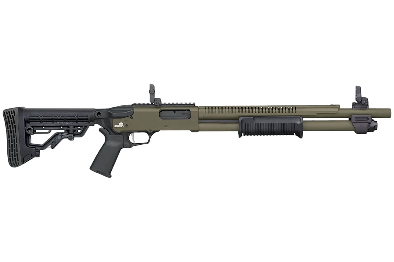 Mossberg 590R 12 Gauge Pump Action Shotgun with Adjustable Stock ODG