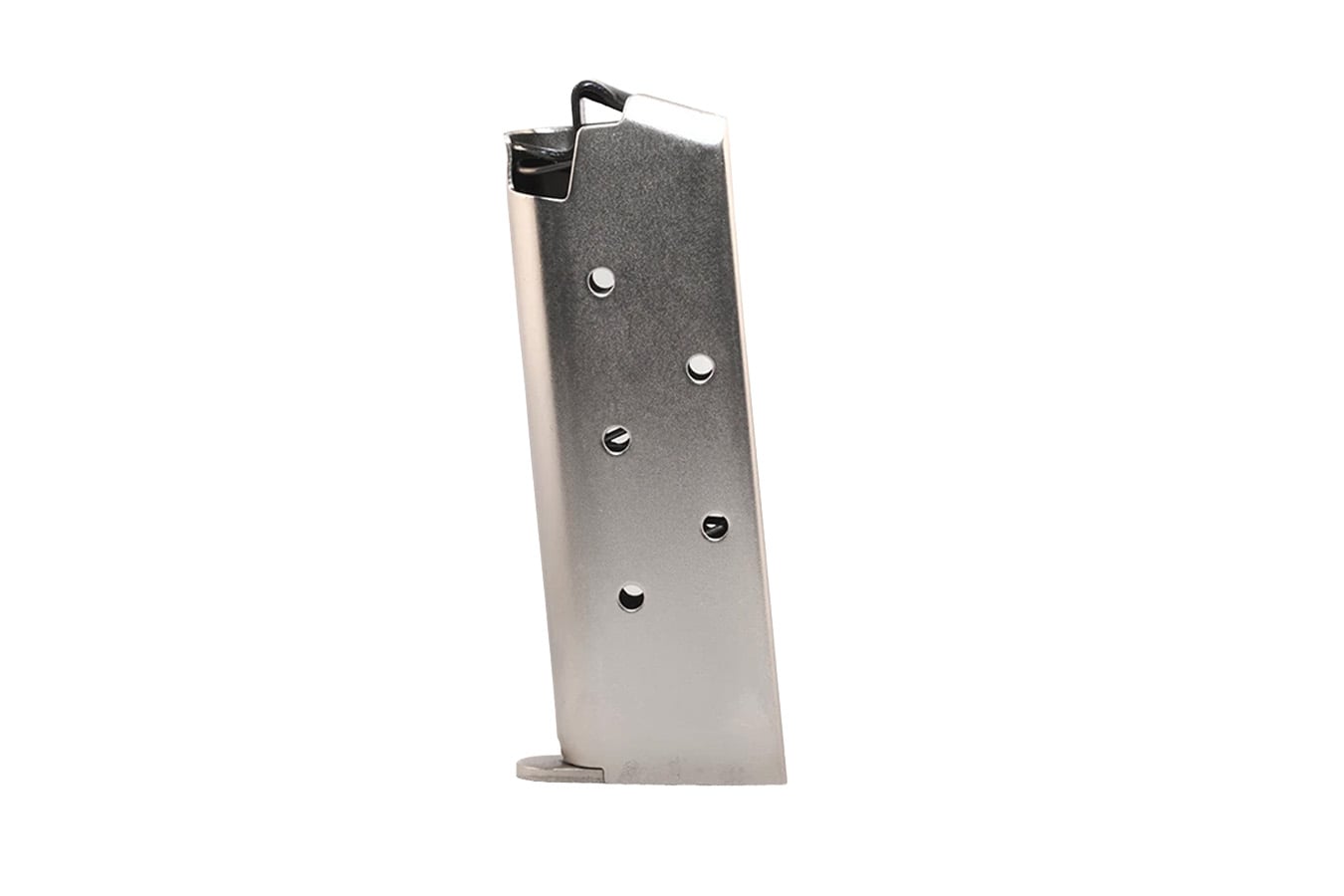 Pro Mag Colt Mustang .380 ACP 6-Round Nickel-Plated Steel Magazine