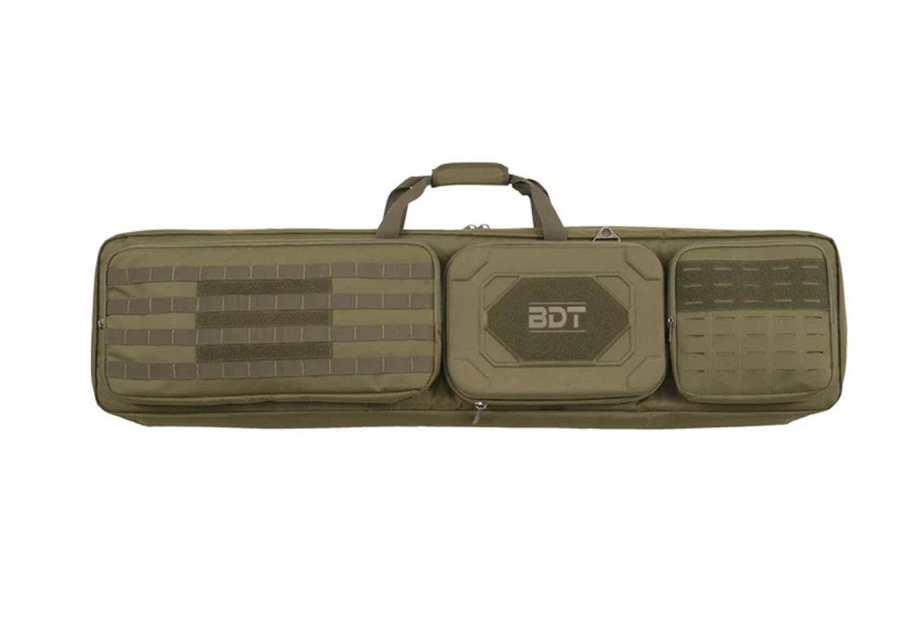 Bulldog 48-Inch Double Suppressor Rifle Bag – Green