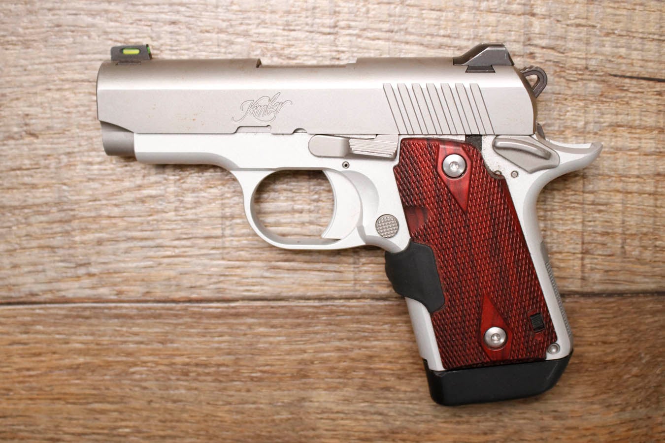 Kimber Micro 9 9mm Police Trade-In Pistol with Grip Laser