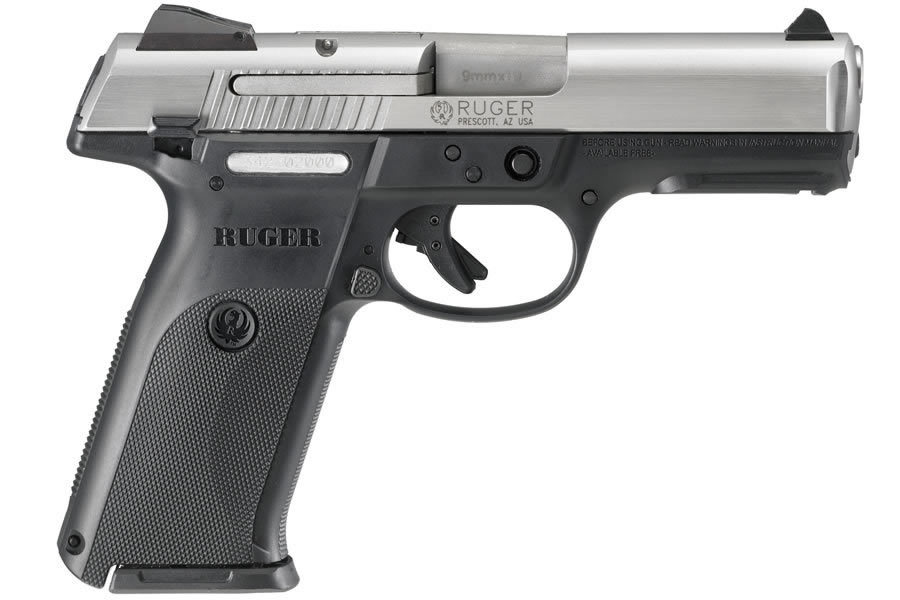 RUGER SR9 9MM 17RD BRUSHED STAINLESS (LE)