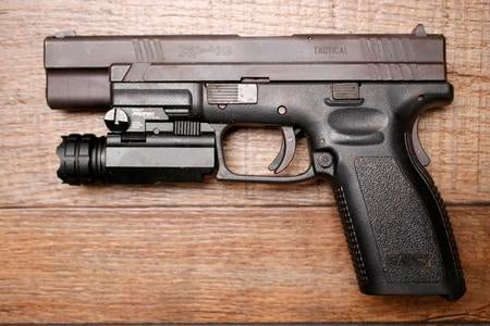 SPRINGFIELD XD-40 TACTICAL 40 SW W/ NEBO PROTEC ELITE USED