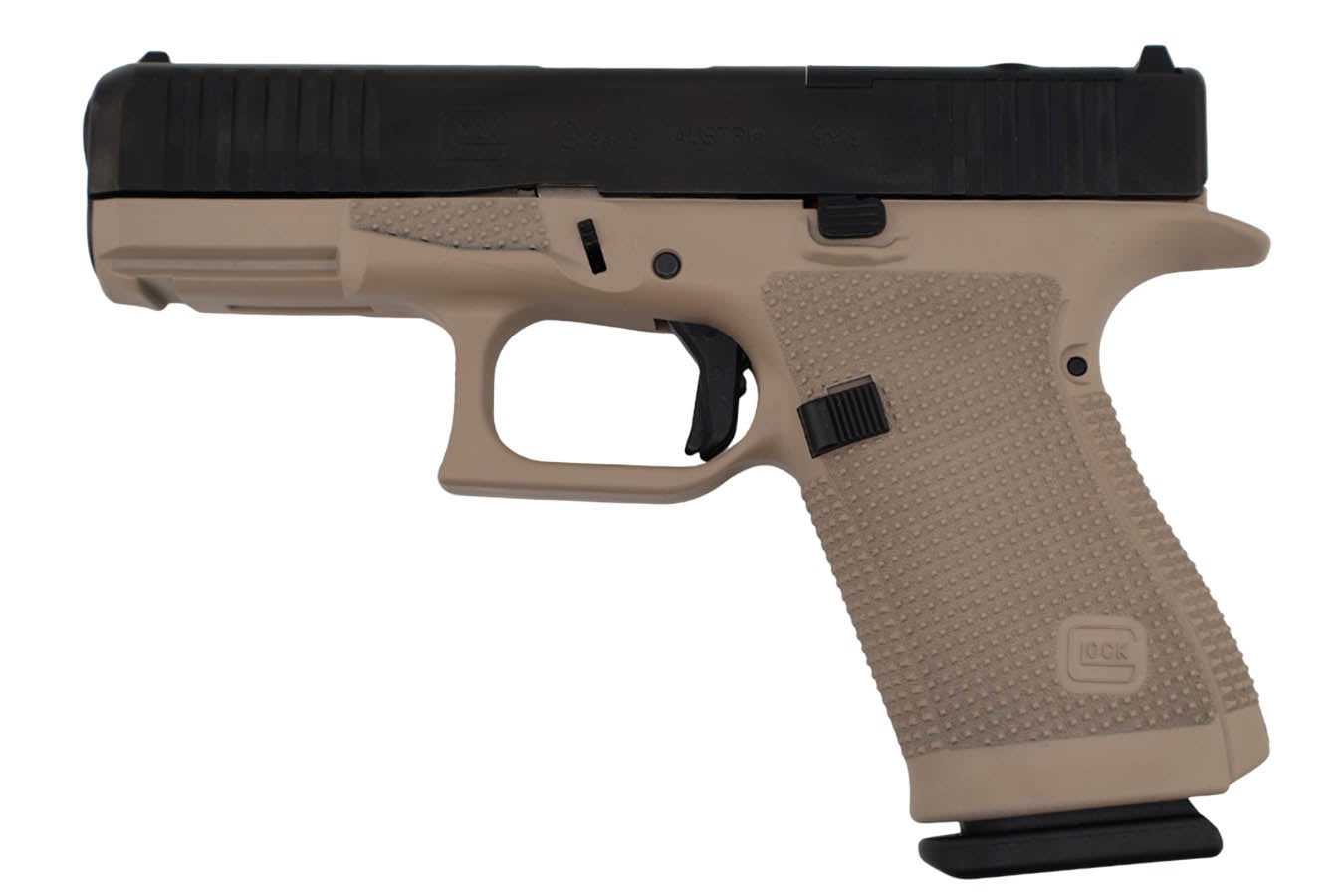 Glock 19 Gen6 9mm Optic Ready Pistol with Two-Tone FDE Finish