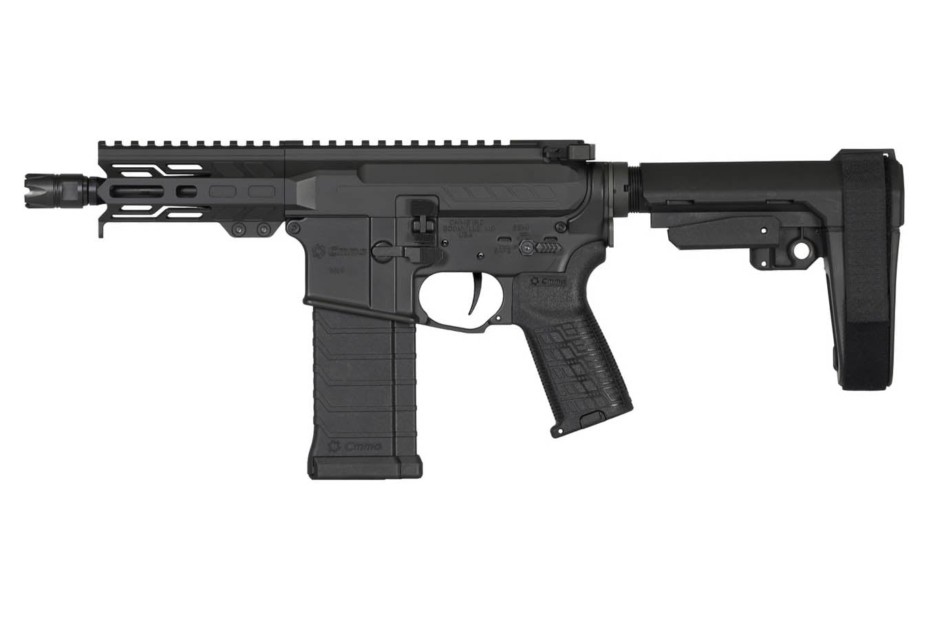 CMMG BANSHEE MK4 5.7x28mm AR Pistol with Armor Black Cerakote Finish