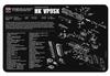 TEKMAT TEKMAT ARMORERS BENCH MAT 11X17 HECKLER  KOCH VP9SK