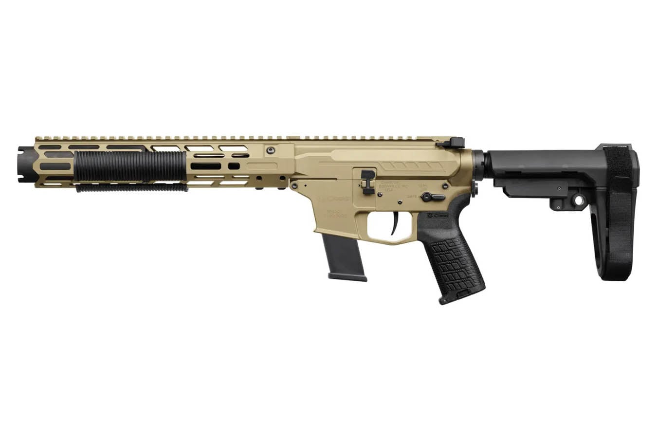 CMMG ZEROED BANSHEE Mk10 10mm AR Pistol with Coyote Tan Cerakote FInish (Unsuppressed)