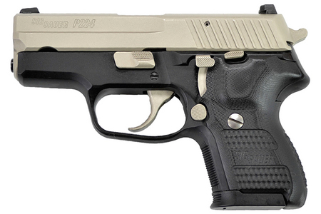 SIG SAUER P224 Two-Tone 9mm Centerfire Pistol with Nickel Accents