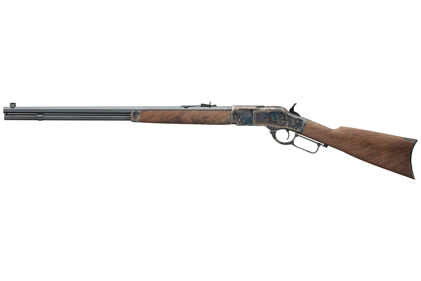 Winchester 1873  Sporting 44-40 Win Lever Action Rifle with Blued Barrel and Walnut Stock