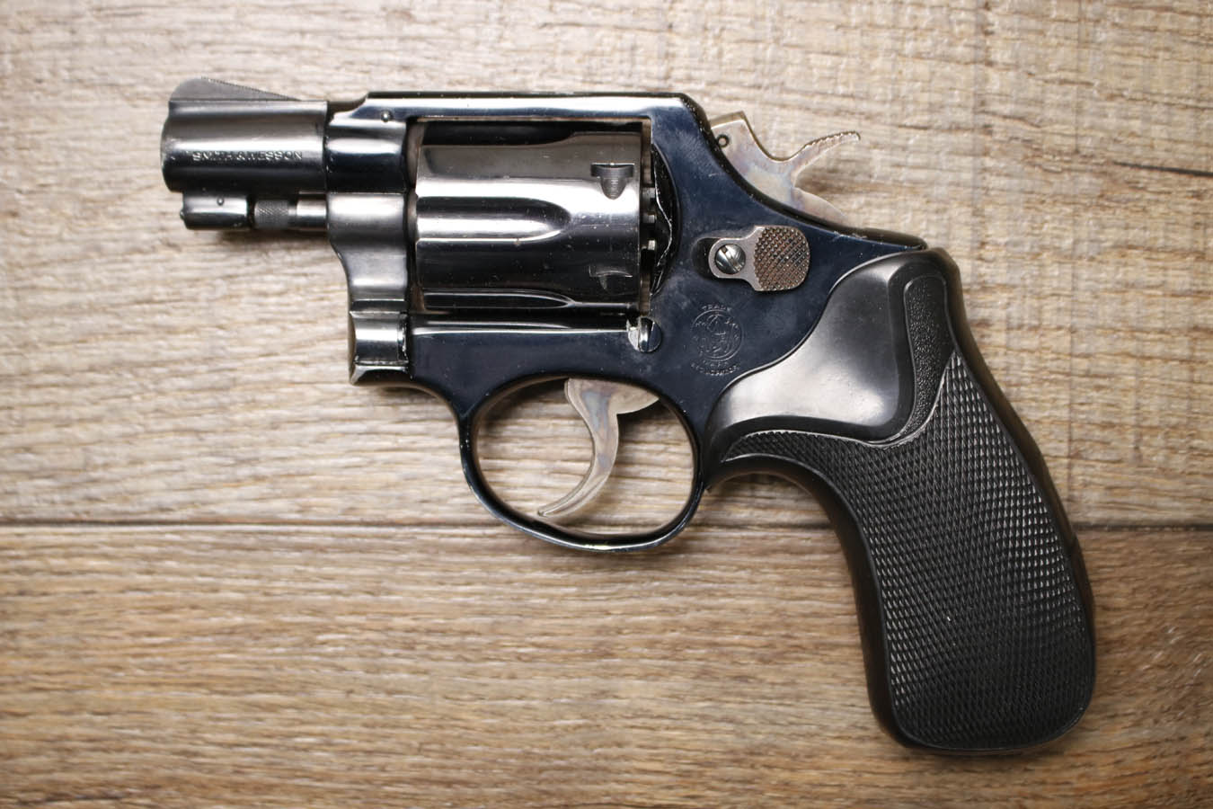 Smith & Wesson 12-2 Airweight 38 SPL Police Trade-In Revolver