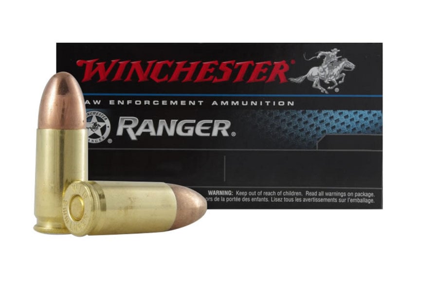 WINCHESTER AMMO 9MM 124 GR FMJ RANGER