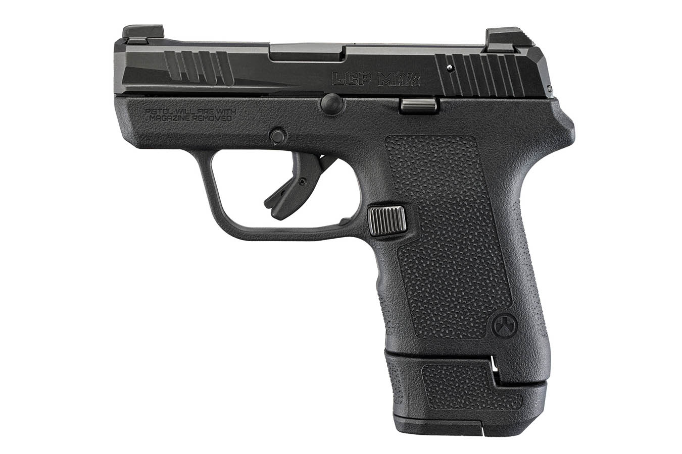 Ruger LCP MAX 380 ACP Semi-Auto Pistol with Black Magpul EHG Grip