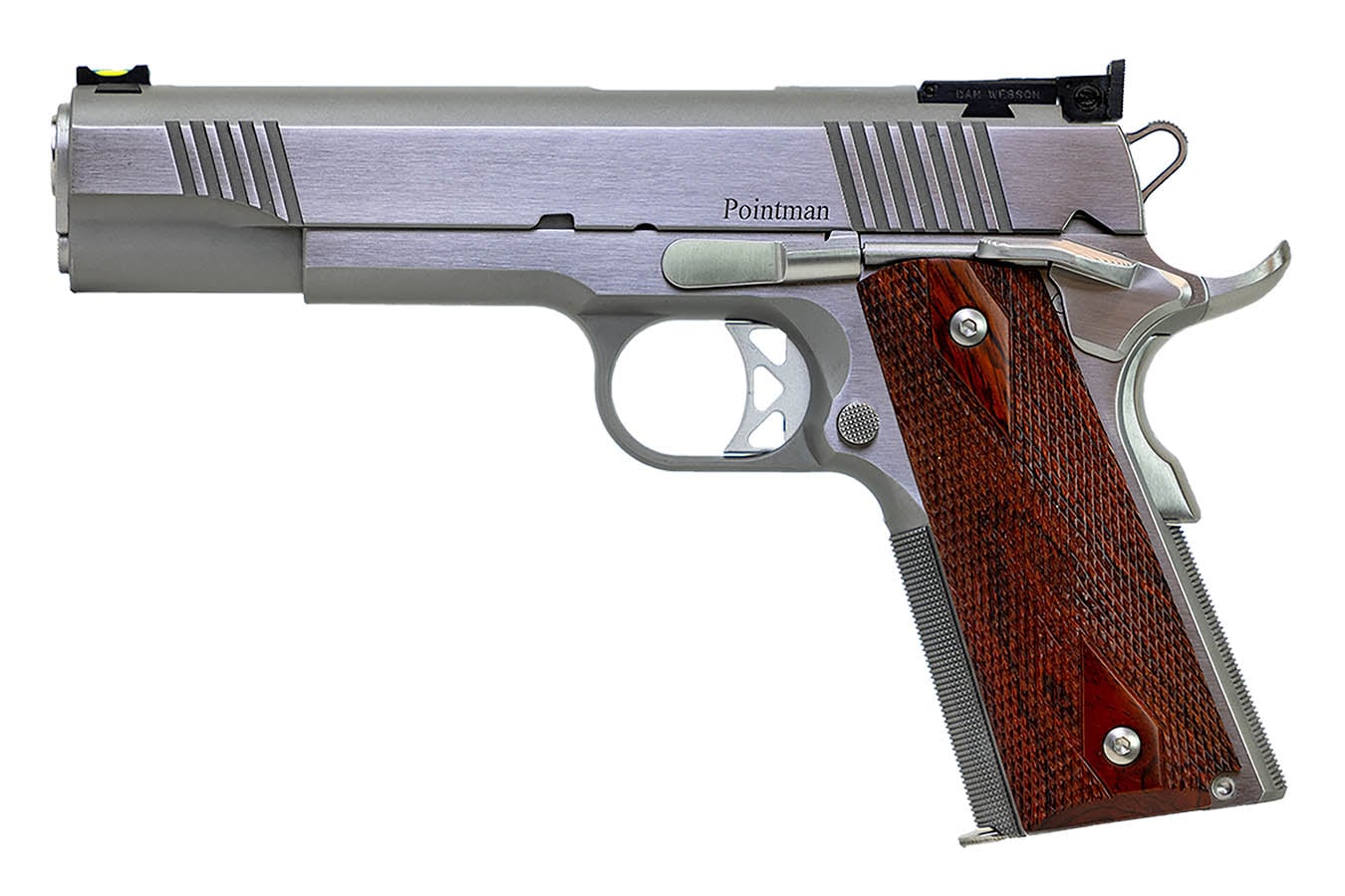 Dan Wesson Pointman 45 1911 45 ACP Full-Size Stainless Pistol with 5 Inch Barrel