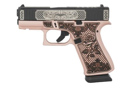 43X 9MM LUGER 15+1 3.41` BLACK GMB BARREL, STEEL SERRATED SLIDE, POLYMER FRAME