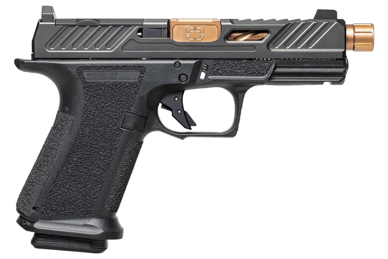Shadow Systems MR920 Elite 9mm Pistol with Threaded Fluted Barrel (Ma Compliant)