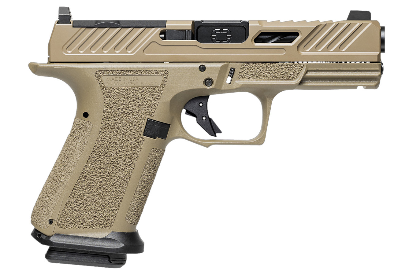 Shadow Systems MR920 Elite 9mm Pistol with FDE Frame and Slide