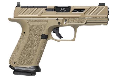 MR920 ELITE OPTIC 9MM 4 IN SPIRAL FLUTED TB BLACK BBL FDE